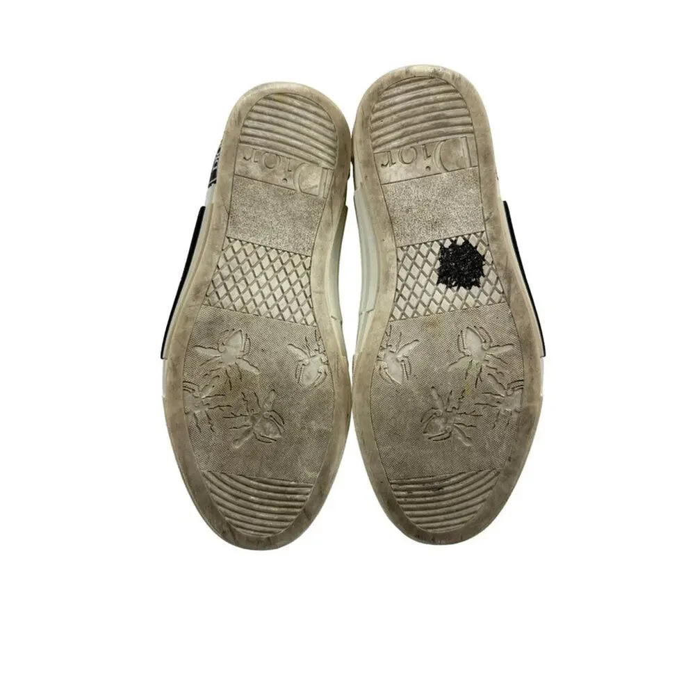 Dior - B23 HIGH-TOP SNEAKER in White and Black